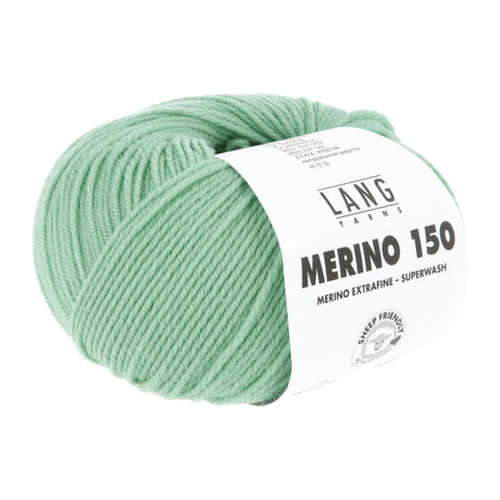 Lang Yarns Merino 150 Yarn, 150m / 50g – Emerald (0173)