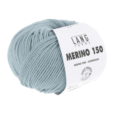 Lang Yarns Merino 150 Yarn, 150m / 50g – Dark Mint (0273)