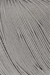 Lang Yarns Schulgarn 10/4 – 100% cotton yarn, 50g/160m – Light Grey (0024) – detail