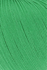 Lang Yarns Schulgarn 10/4 – 100% cotton yarn, 50g/160m – Green (0040) – detail