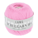 Lang Yarns Schulgarn 10/4 – 100% cotton yarn, 50g/160m – Cyclamen (0085)