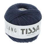 Lang Yarns Tissa – 50g / 80m – Blue Marine (0034)