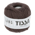 Lang Yarns Tissa – 50g / 80m – Dark Brown (0067)