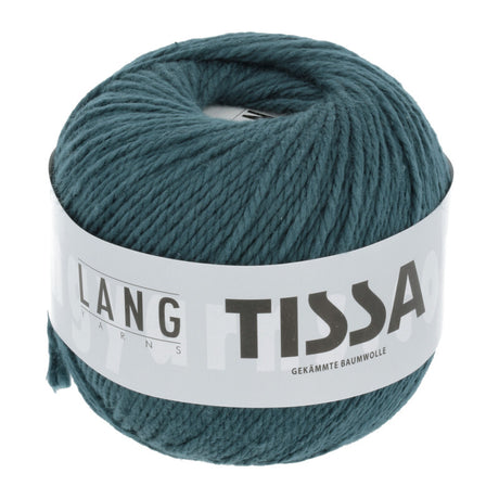 Lang Yarns Tissa – 50g / 80m – Dark Petrol (0188)