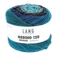Lang Yarns Merino 120 Dégradé – 50g / 120m – Blue (0005)