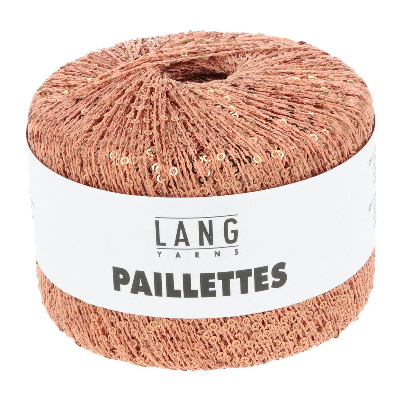 Lang Yarns Paillettes – 25g / 112m – Faint Orange (0059)