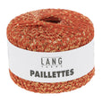 Lang Yarns Paillettes – 25g / 112m – Red/Gold (0060)