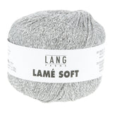 Lang Yarns Lamé Soft – 50g / 190m – Light Gray (0003)