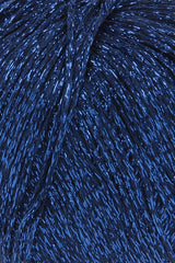 Lang Yarns Lamé Soft – 50g / 190m – Navy (0025) – detail