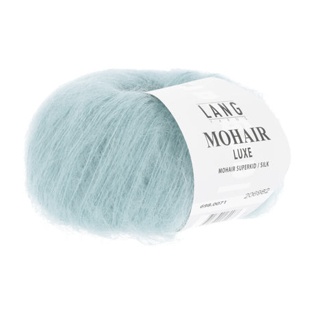 Lang Yarns Mohair Luxe Yarn, 175m / 25g – Sea (0071)
