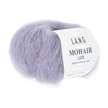 Lang Yarns Mohair Luxe Yarn, 175m / 25g – Lilac (0107)