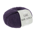 Lang Yarns Baby Alpaca Yarn, 170m / 50g – Viola (0080)