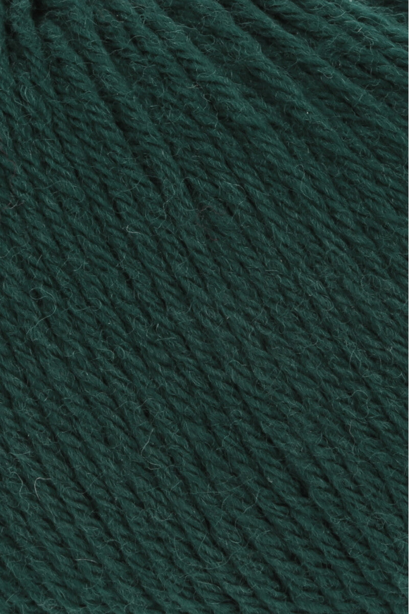 Lang Yarns Merino 200 Bébé Yarn, 203m / 50g – Fir (0318), yarn texture
