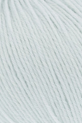 Lang Yarns Merino 200 Bébé Yarn, 203m / 50g – Baby Turquoise (0579), yarn texture