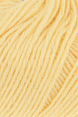 Lang Yarns Atlantis – 50g / 135m – Light Yellow (0013) – detail
