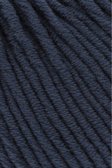 Lang Yarns Merino 70 – 50g / 70m – Steel Blue (0010) – detail
