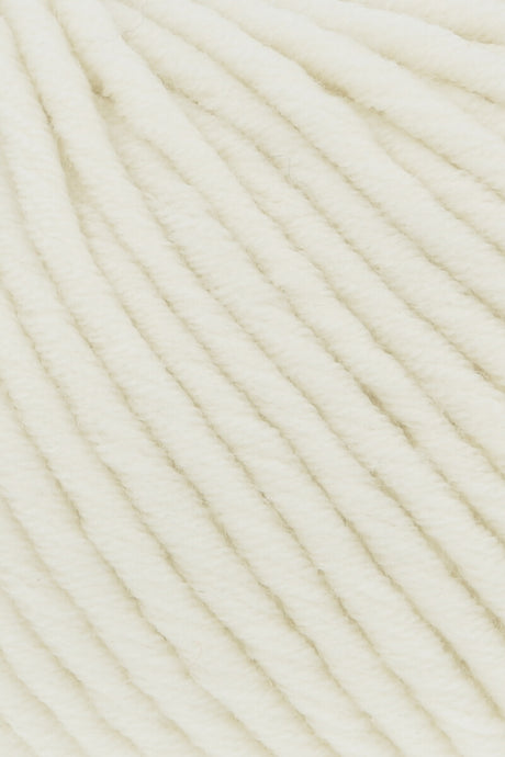 Lang Yarns Merino 50 – 100g / 90m – White (0001) – detail
