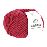 Lang Yarns Merino 50 – 100g / 90m – Geranium (0060)