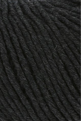 Lang Yarns Merino 50 – 100g / 90m – Anthracite Mélange (0070) – detail