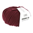 Lang Yarns Merino 50 – 100g / 90m – Bordeaux (0164)