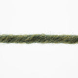 Lang Yarns Merino 50 – 100g / 90m – Dark Olive Mélange (0398) – yarn texture