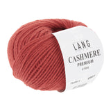 Lang Yarns Cashmere Premium Yarn, 115m / 25g – Brick Red (0011)