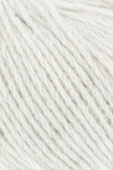 Lang Yarns Cashmere Premium Yarn, 115m / 25g – Light Grey Mélange (0023), yarn texture