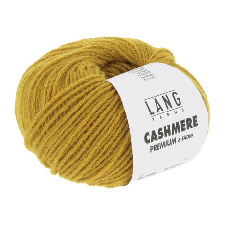 Lang Yarns Cashmere Premium Yarn, 115m / 25g – Gold (0050)