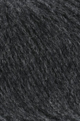 Lang Yarns Cashmere Premium Yarn, 115m / 25g – Anhtracite Mélange (0070), yarn texture