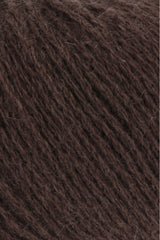 Lang Yarns Cashmere Premium Yarn, 115m / 25g – Brown (0268), yarn texture