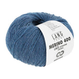 Lang Yarns Merino 400 Lace – 25g / 200m – Light Jeans Mélange (0333)