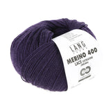 Lang Yarns Merino 400 Lace – 25g / 200m – Purple Mélange (0347)