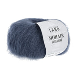 Lang Yarns Mohair Luxe Lamé – 25g / 175m – Silver - Steel (0010)
