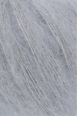 Lang Yarns Mohair Luxe Lamé – 25g / 175m – Silver - Silver (0023) – detail