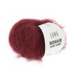 Lang Yarns Mohair Luxe Lamé – 25g / 175m – Silver - Berry (0166)