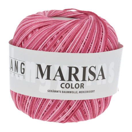 Lang Yarns Marisa Color yarn, Petunia Printed, colour 0062, ball photograph