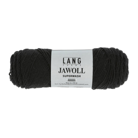 Lang Yarns Jawoll Yarn, 190m / 50g – Black (0004)