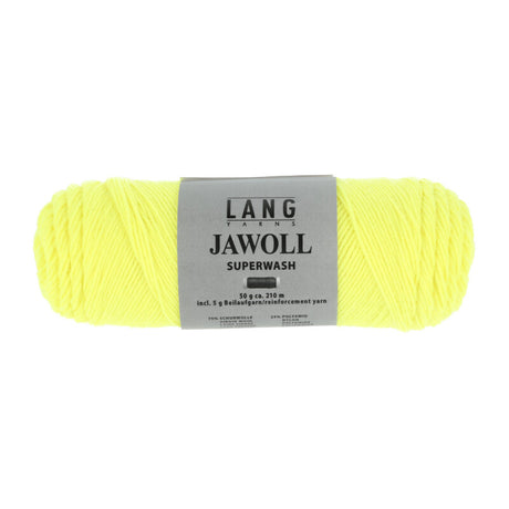 Lang Yarns Jawoll Yarn, 190m / 50g – Yellow Neon (0313)