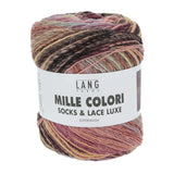 Lang Yarns Mille Colori Socks & Lace Luxe – 100g / 400m – Multicolour Dark (0207)