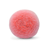 Círculo Marfim – Acrylic Gradient Cake Yarn (400 m / 200 g) - Pink yarn ball on a white background