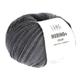 Lang Yarns Merino+ Color – 100g / 180m – Grey (0005)