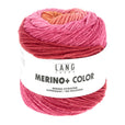 Lang Yarns Merino+ Color – 100g / 180m – Rose/Orange/Red (0208)
