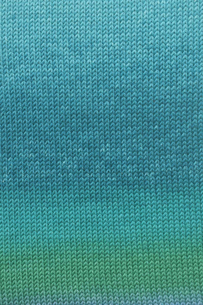 Lang Yarns Merino+ Color – 100g / 180m – Petrol/Green/Blue (0210) – detail