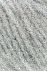 Lang Yarns Cashmere Light – 25g / 85m – Light Grey Mélange (0003) – detail