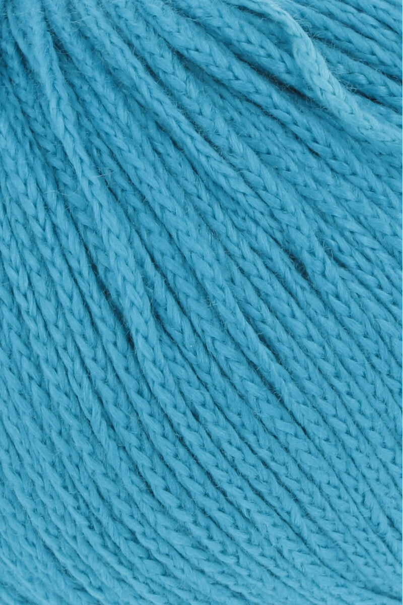 Lang Yarns Norma – 50g / 135m – Turquoise (0079) – detail
