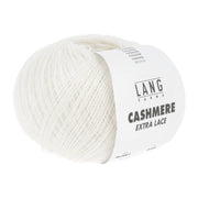 Lang Yarns Cashmere Extra Lace – 25g / 320m – White (0001)