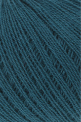 Lang Yarns Cashmere Extra Lace – 25g / 320m – Petrol (0088) – detail