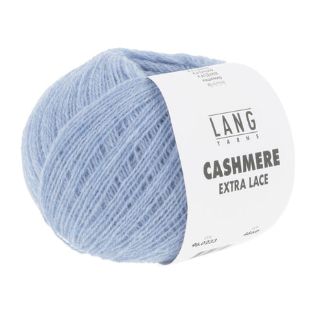 Lang Yarns Cashmere Extra Lace – 25g / 320m – Light Jeans Mélange (0233) – B view