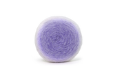 Círculo Marfim – Acrylic Gradient Cake Yarn (400 m / 200 g) - Ball of purple yarn on a white background