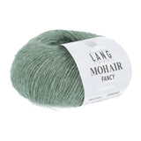 Lang Yarns Mohair Fancy yarn, Dusty Sage, colour 0092, ball photograph